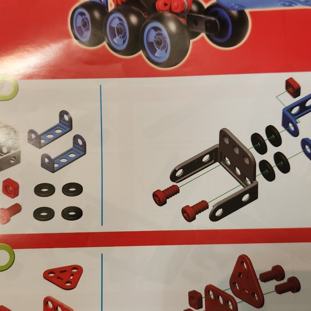 Meccano 2010 Vintage 3 In 1 STEM Build Set - Picture 5 of 16